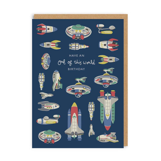 Out Of This World Birthday Greeting Card