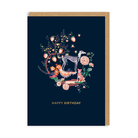 Happy Birthday Painted Kingdom Greeting Card