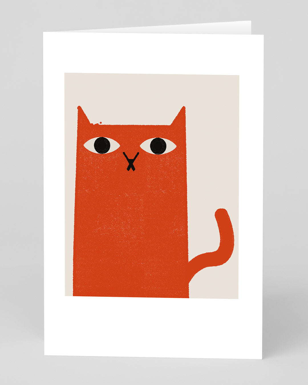 Ginger Cat Greeting Card