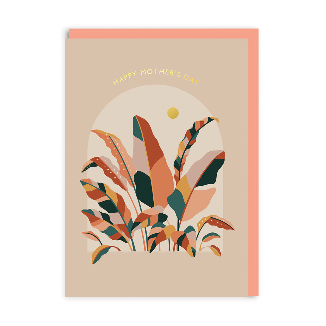 Mother's Day Leaves Greeting Card