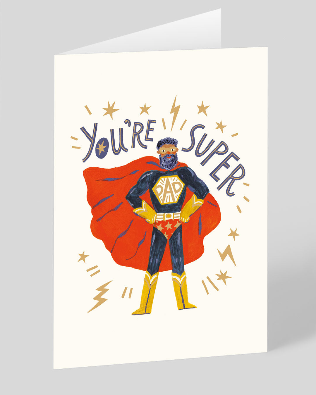Personalised Super Dad Father's Day Card