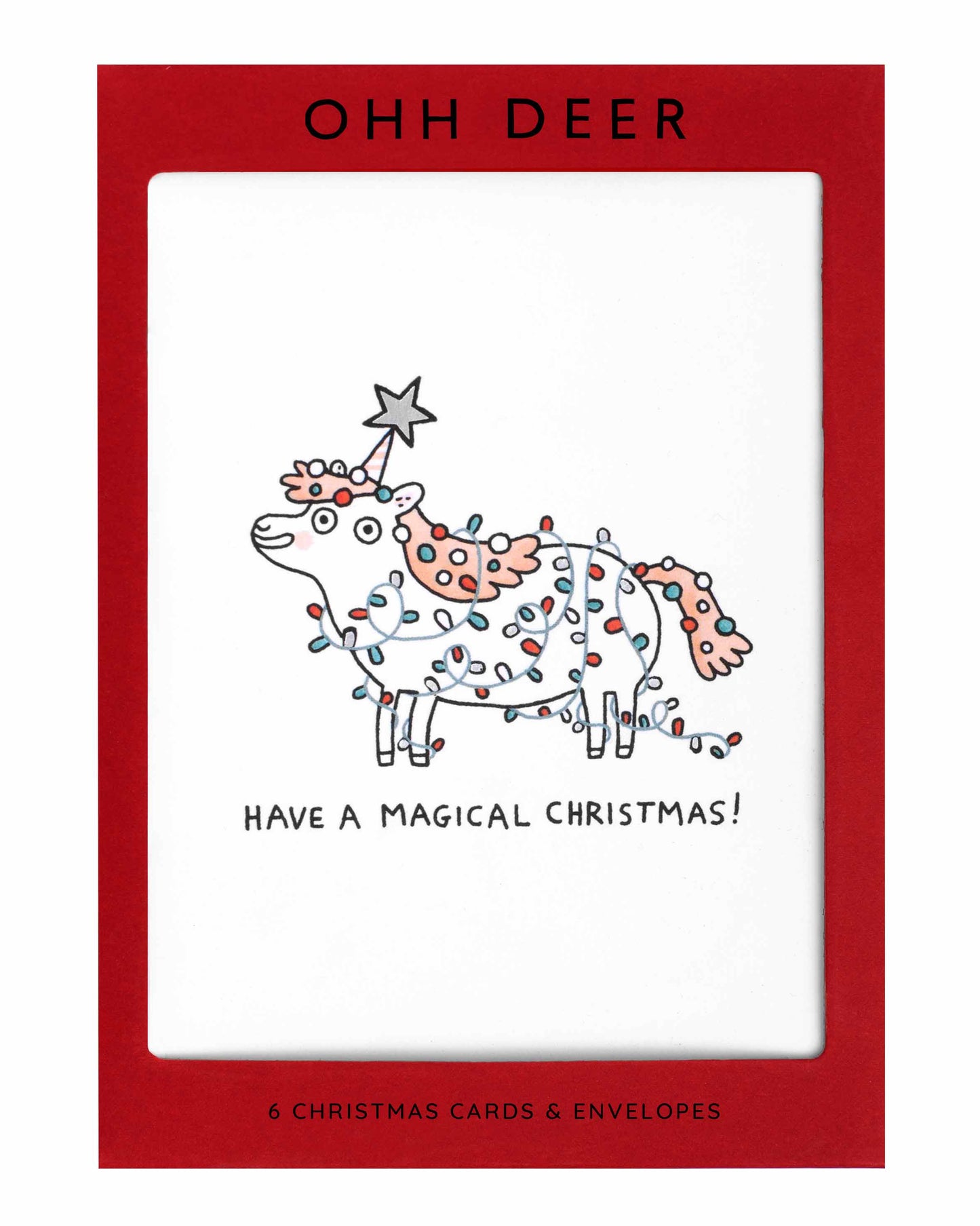 Gemma Correll Christmas Card Set - Pack of 6