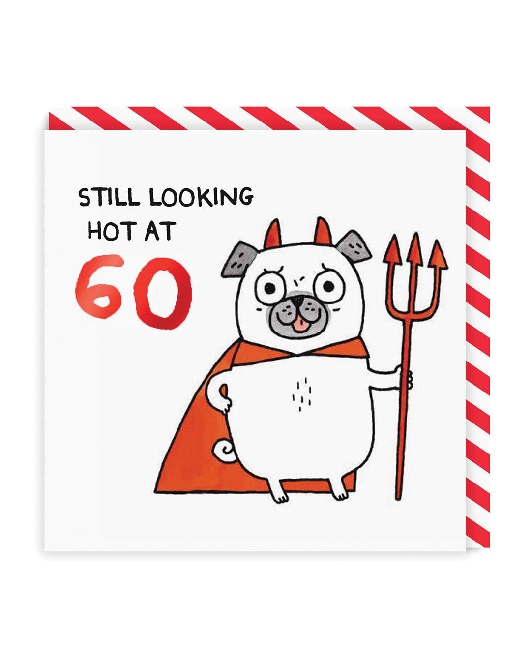 Hot At 60 Birthday Card