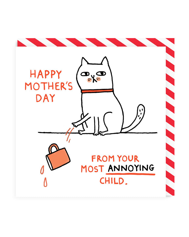 Your Most Annoying Child Mother's Day Card