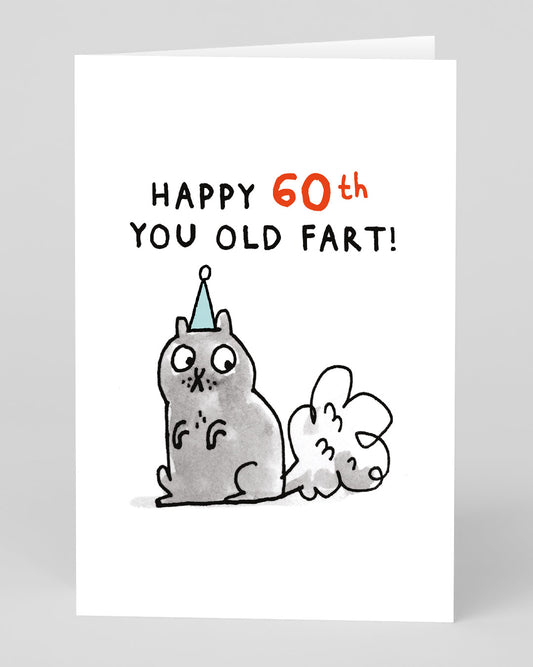 Personalised You Old Fart 60th Birthday Card