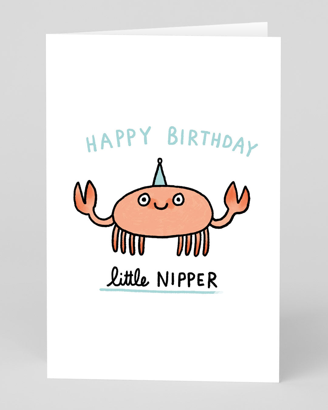 Personalised Little Nipper Birthday Card
