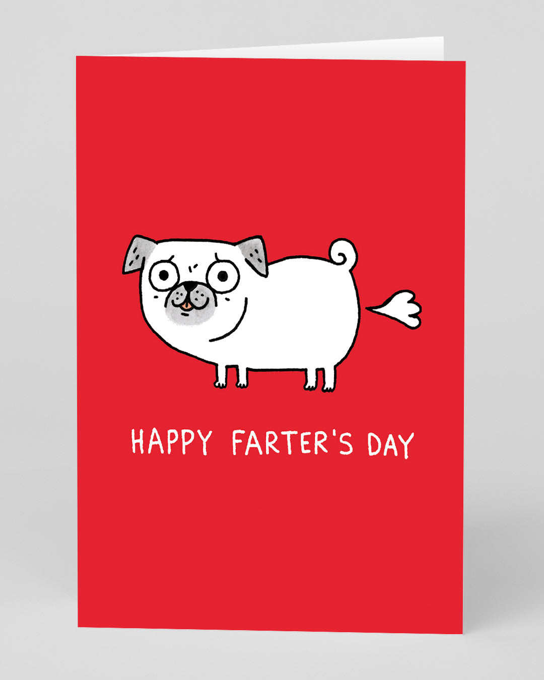 Personalised Happy Farters Day Greeting Card