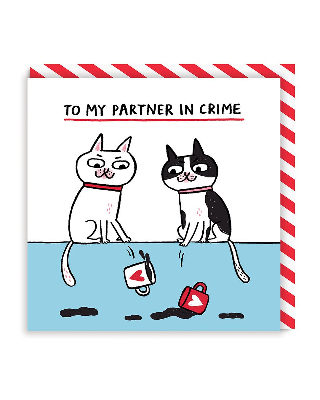 Gemma Correll Partner in Crime Greeting Card