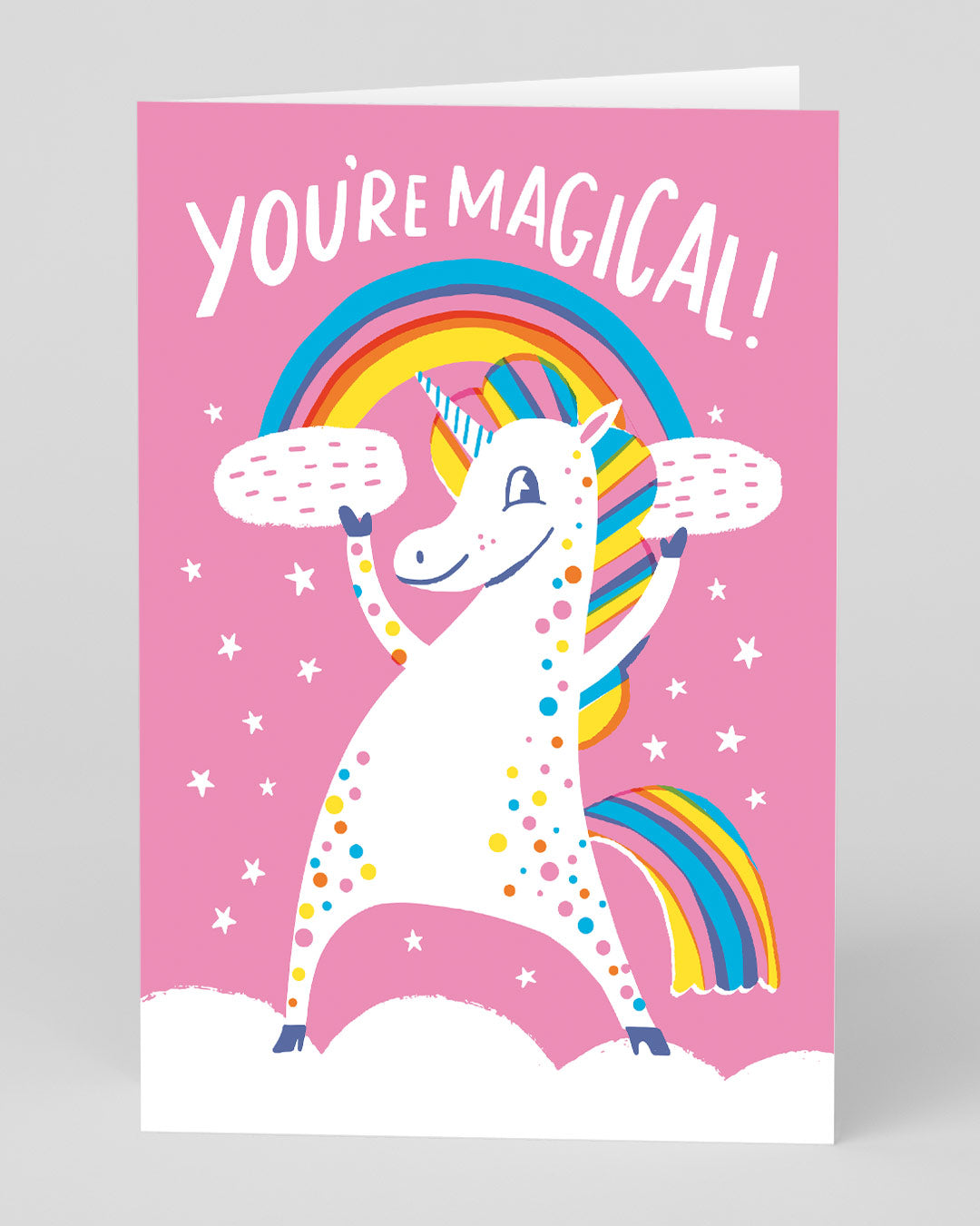 Personalised You're Magical Unicorn Greeting Card