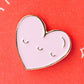 Heart Enamel Pin Greeting Card