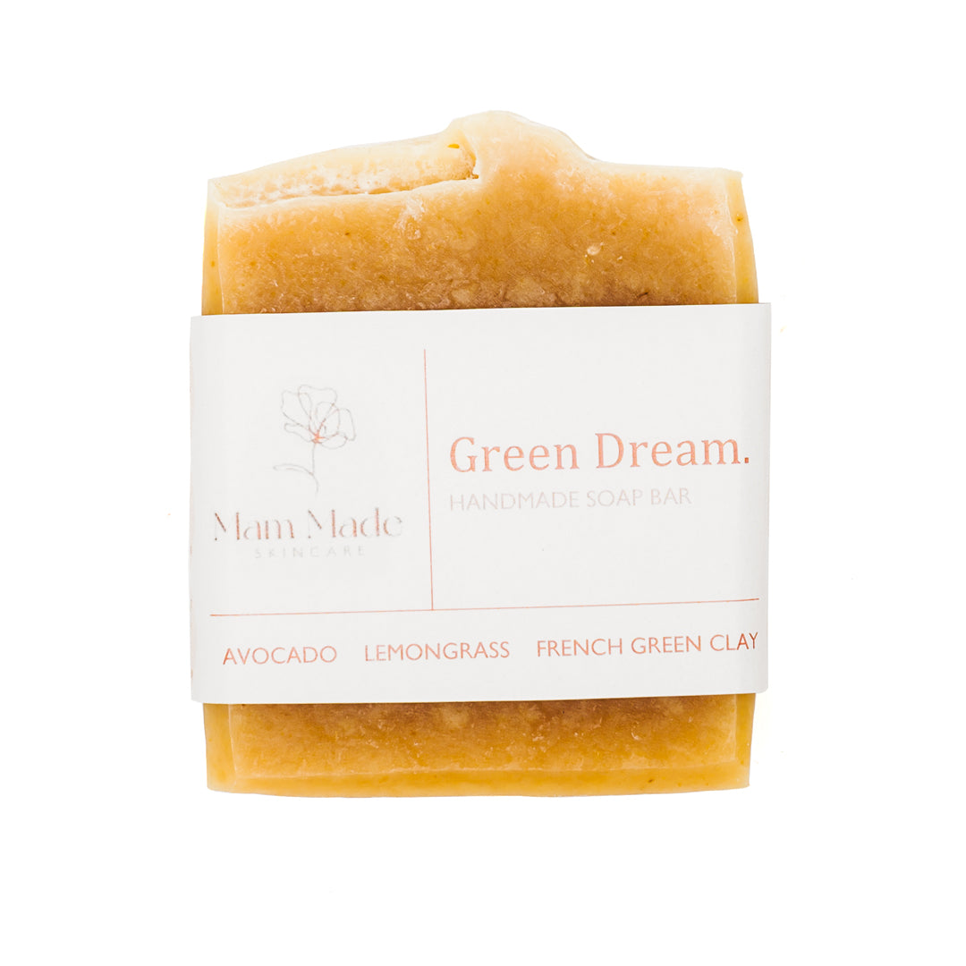 Mam Made Skin Care Green Dream Natural Soap Bar