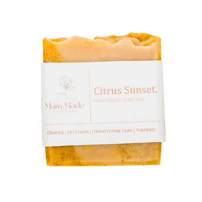 Mam Made Skincare Citrus Sunset Soap Bar