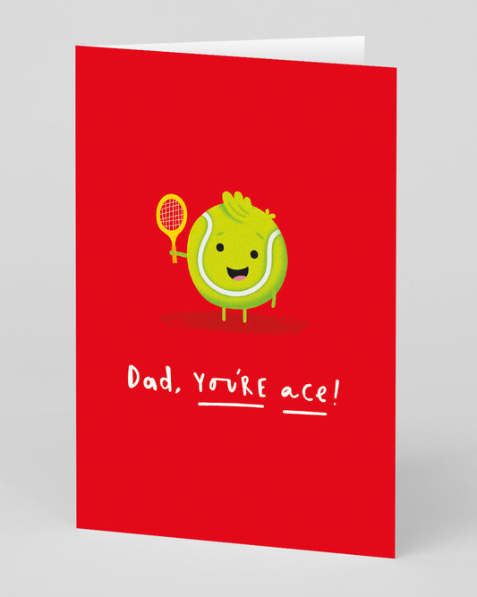 Personalised Dad You're Ace Father's Day Card