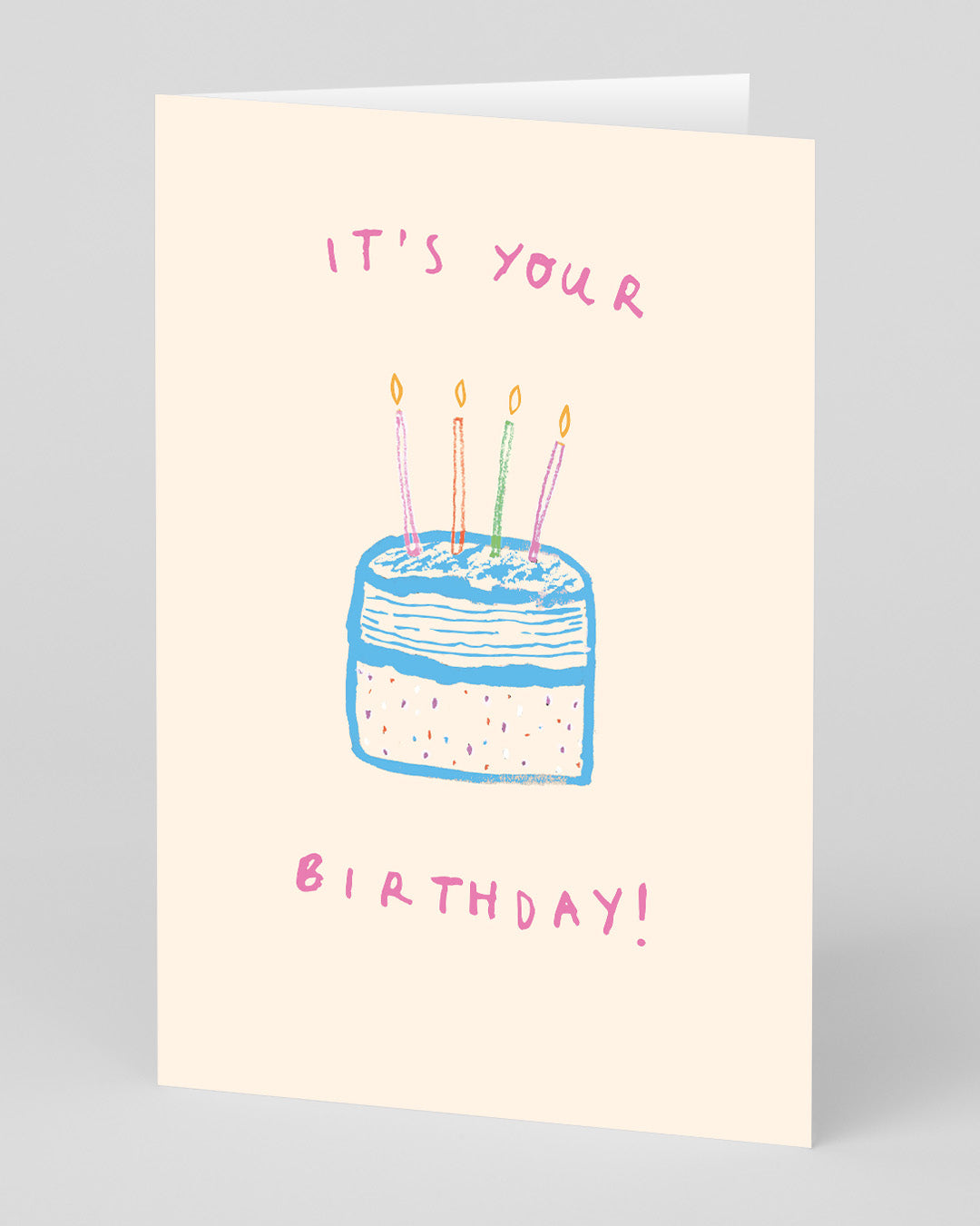 Personalised It's Your Birthday Cake Greeting Card