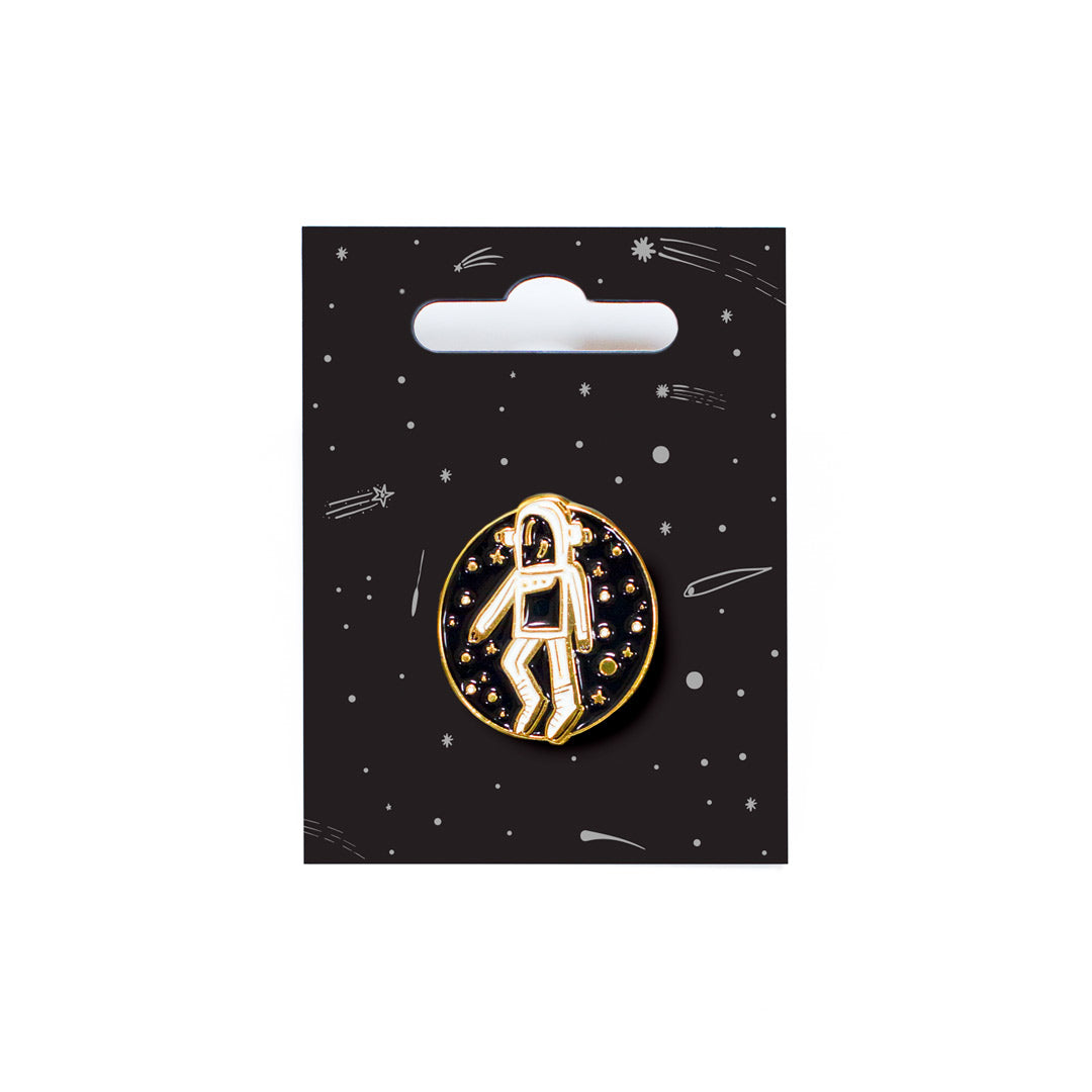 Cosmic Explorer Spaceman Enamel Pin