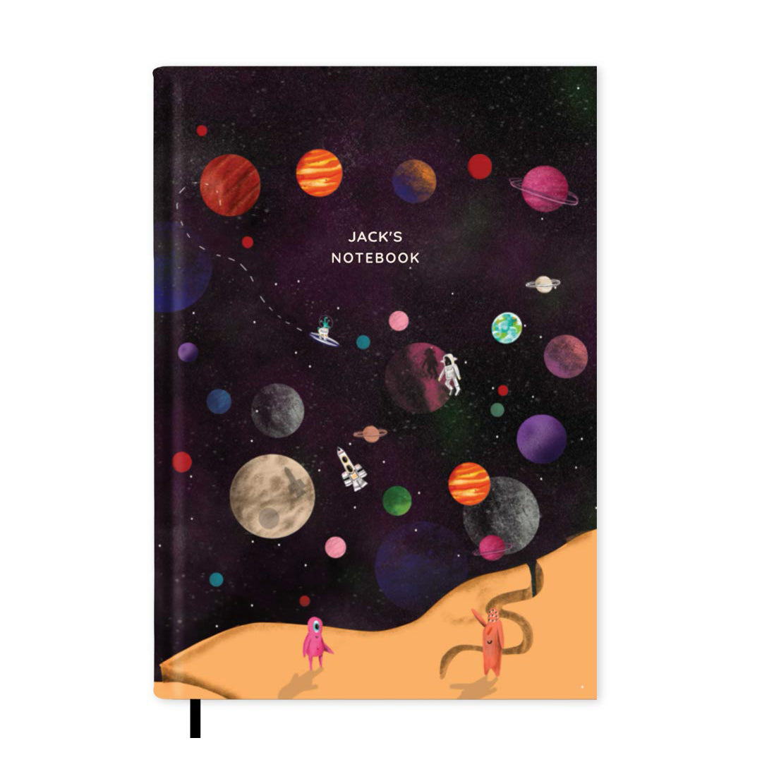 Out Of This World Personalised Notebook A5