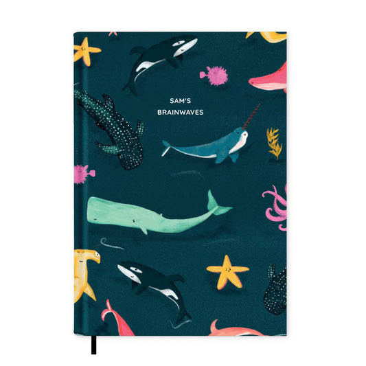 Under The Sea Personalised Notebook A5