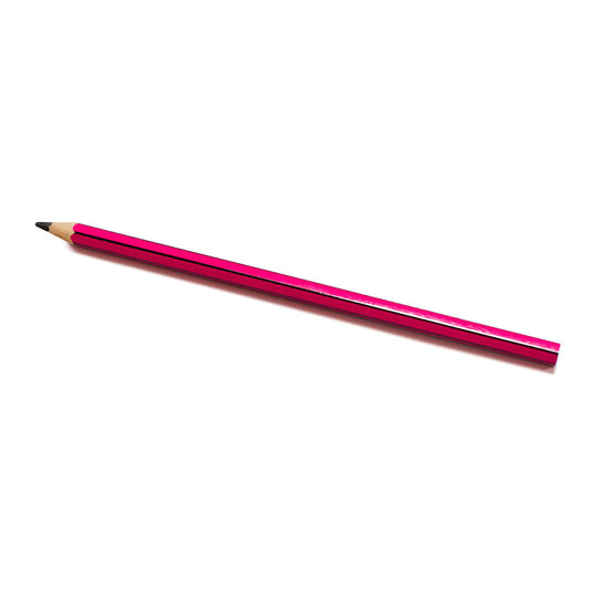 Pink and Black HB Pencil