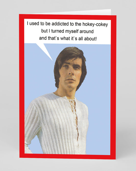 Personalised Hokey Cokey Greeting Card