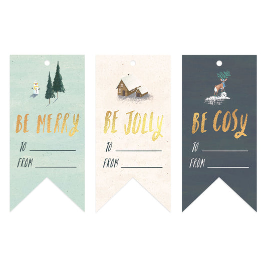 Christmas Be Cosy Gift Tags