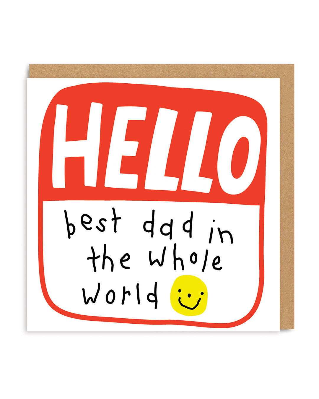 Best Dad In The Whole World Greeting Card