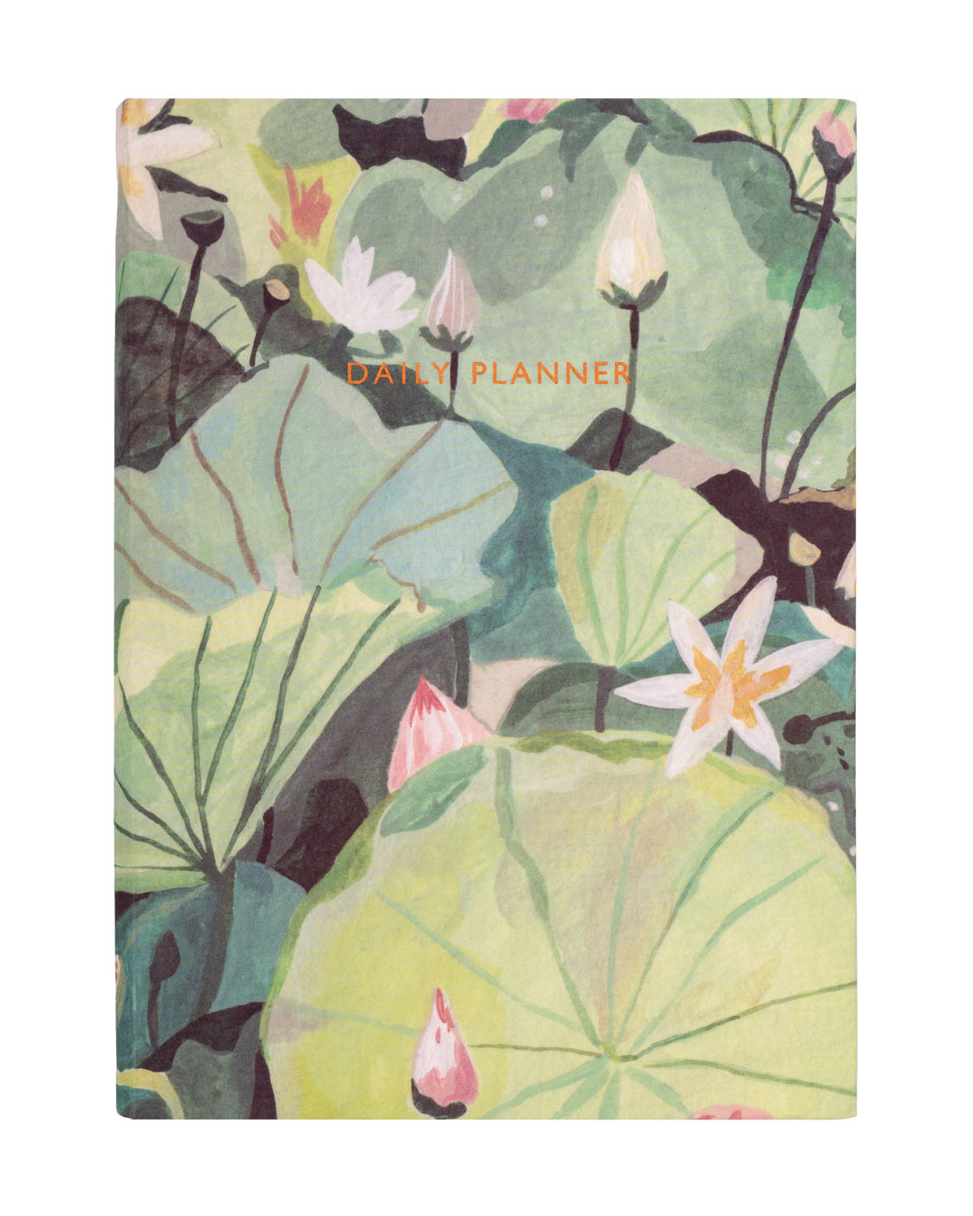 Water Lilies Linen Daily Planner