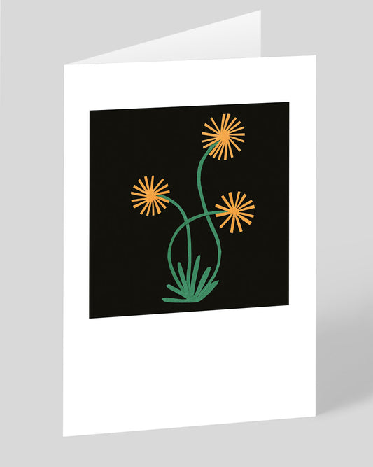Dandelions Greeting Card