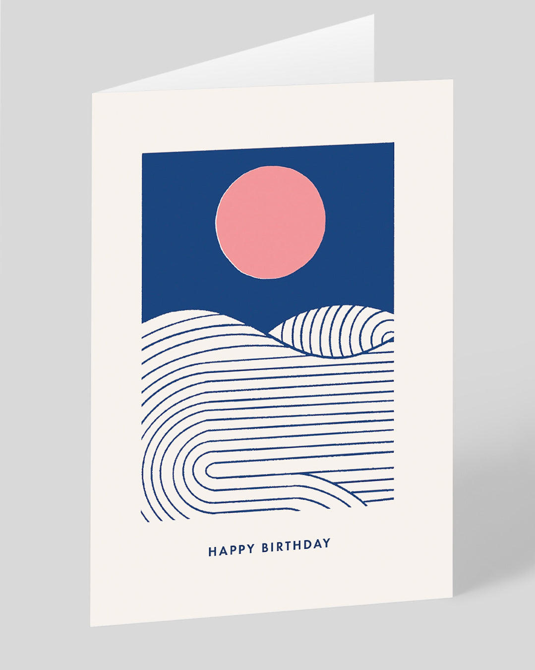 Personalised Sun and Sea Birthday Card