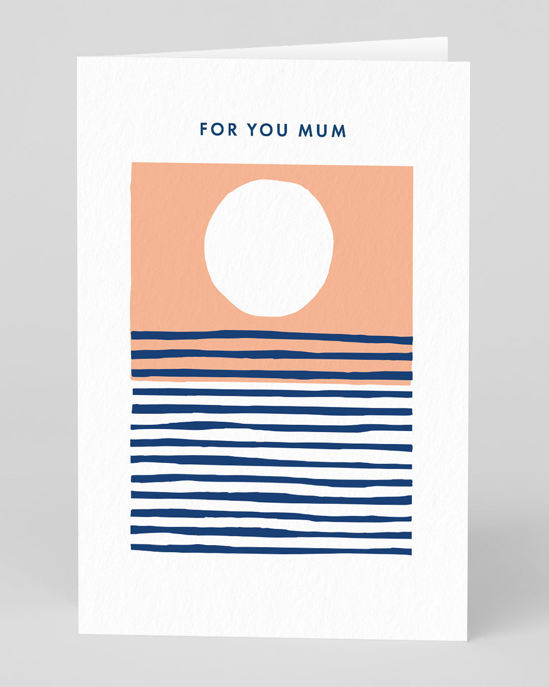 Personalised Sunset For You Mum Greeting Card
