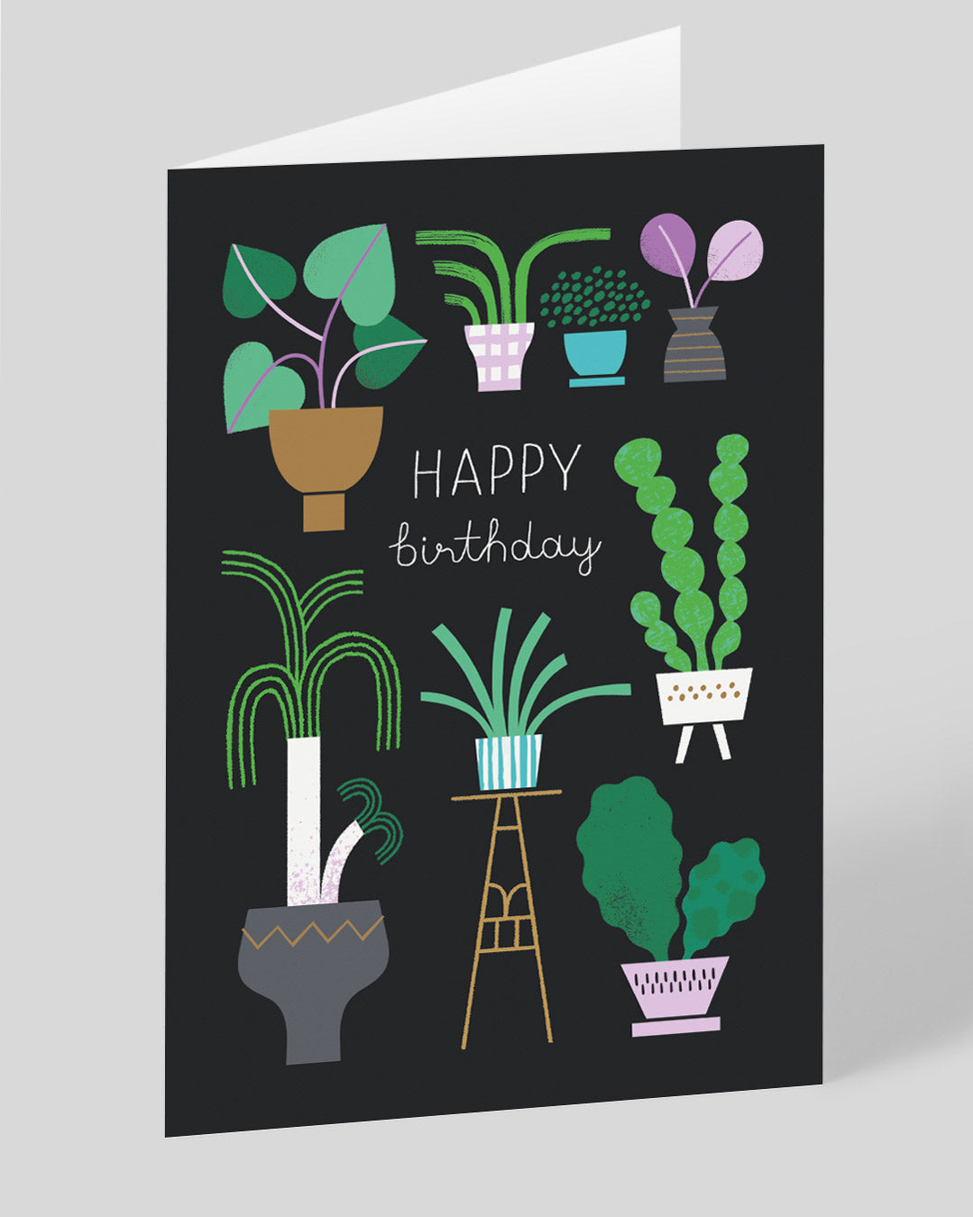 Personalised House Plants Birthday Card