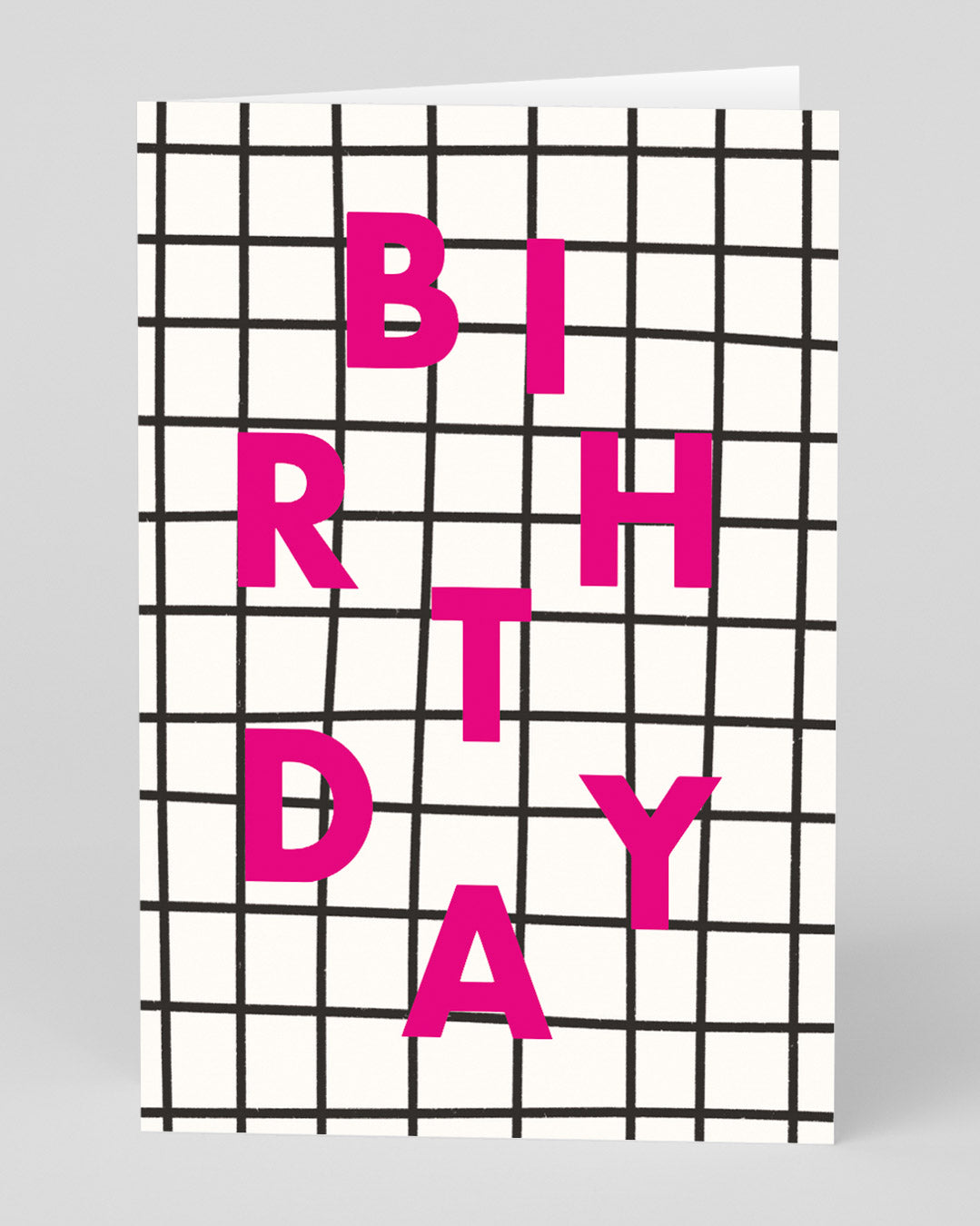 Personalised Birthday Grid Card