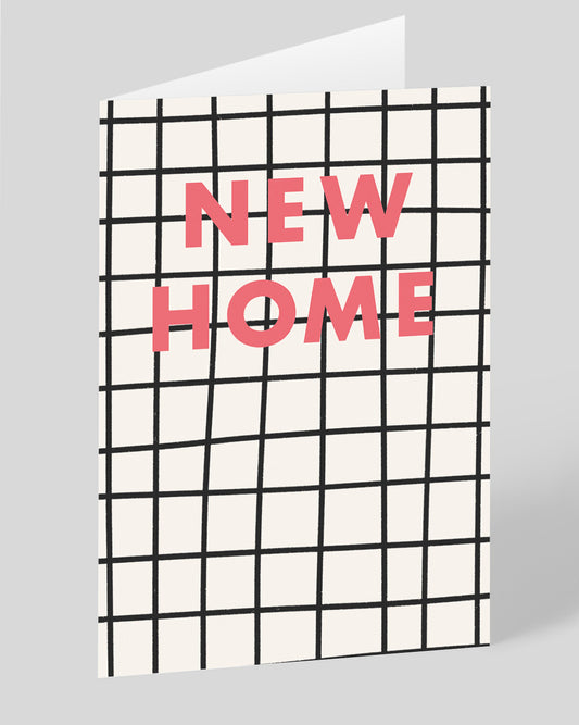 Personalised Grid New Home Card