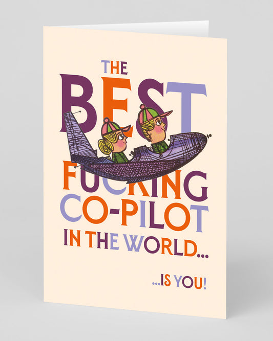 Best Co-Pilot Greeting Card