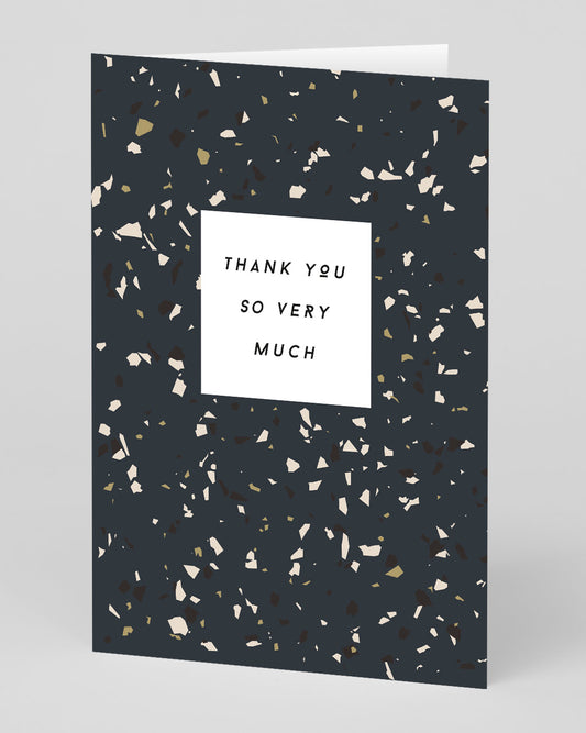 Thank You So Very Much Greeting Card