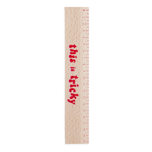 This is Tricky Ruler