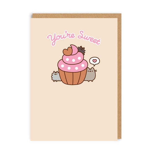 Pusheen You're Sweet Greeting Card