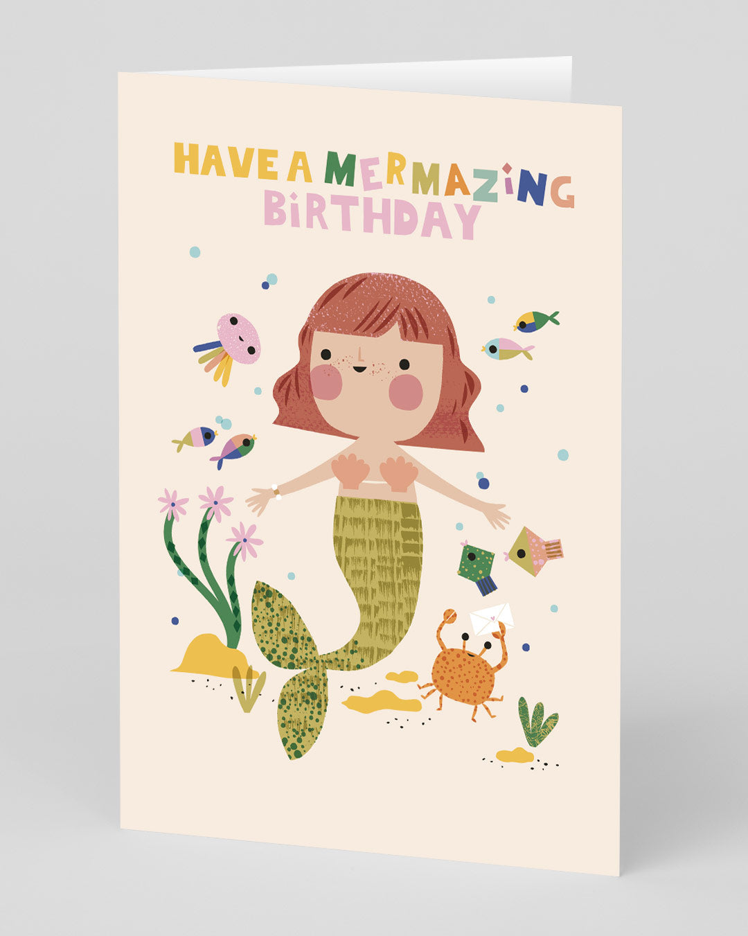 Delightful Mermazing Birthday Card