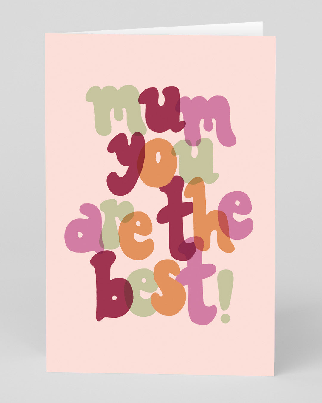 Personalised Mum You Are The Best Greeting Card