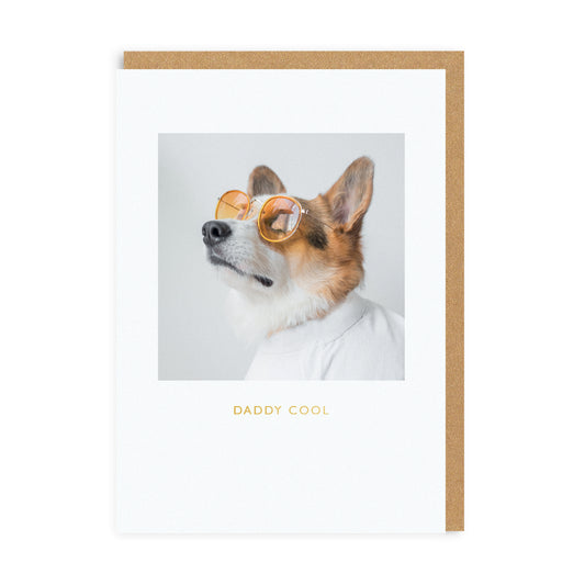 Daddy Dog Cool Greeting Card