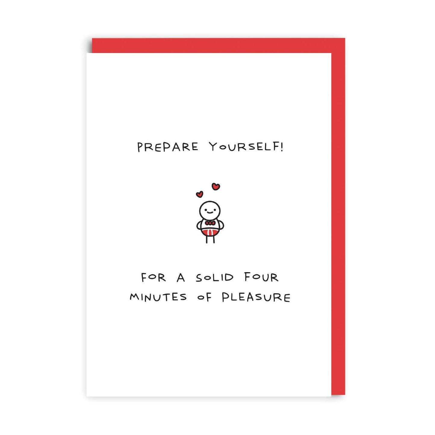 Four Minutes of Pleasure Greeting Card
