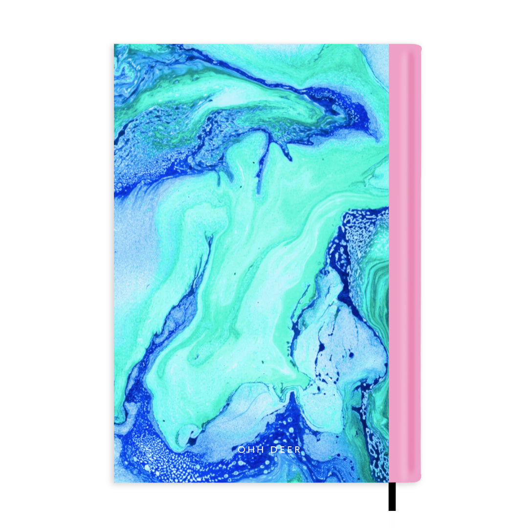 Blue Marble Personalised Notebook A5