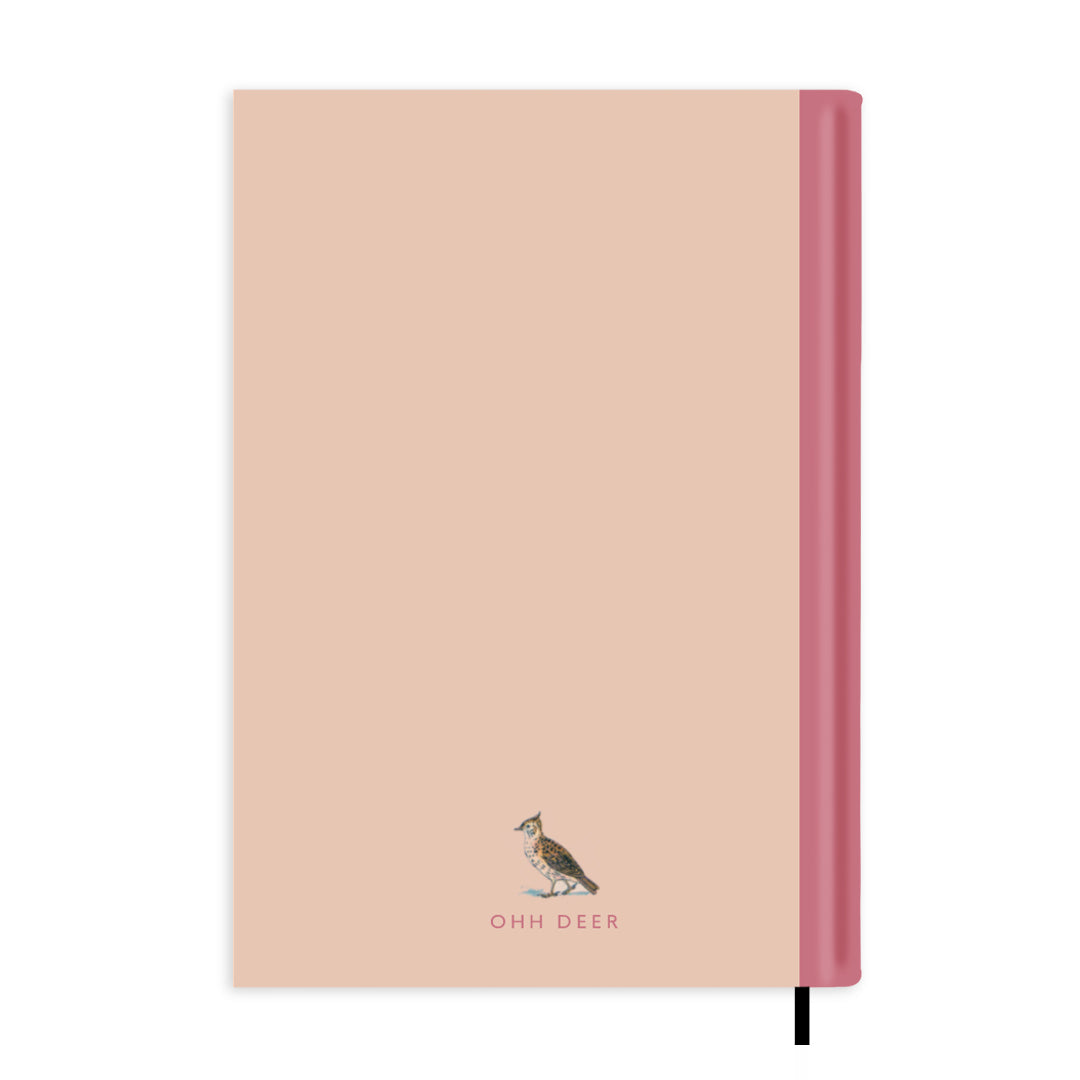 Vintage Illustrations Birds Personalised Notebook A5
