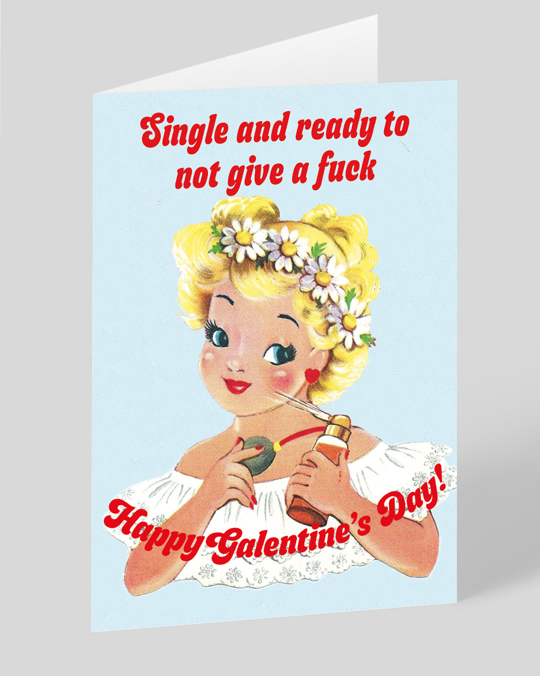 Personalised Single and Ready Card