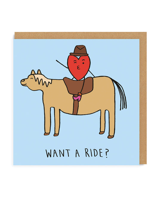Want a ride? Valentine's Day Card