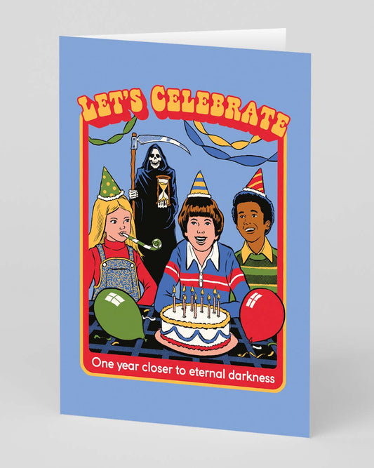 Personalised Let's Celebrate Greeting Card