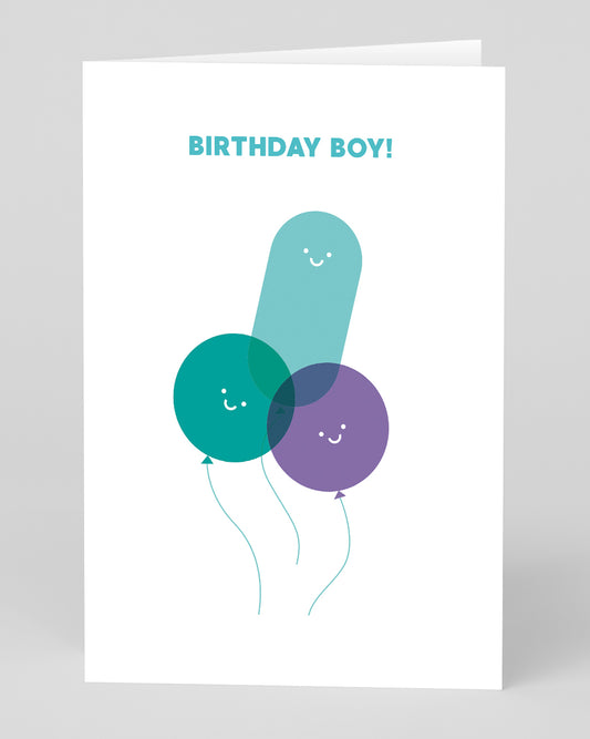Personalised Birthday Boy Greeting Card
