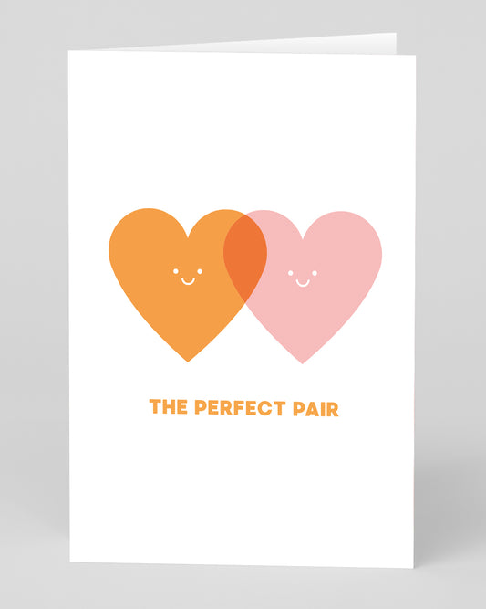 Personalised Perfect Pair Greeting Card