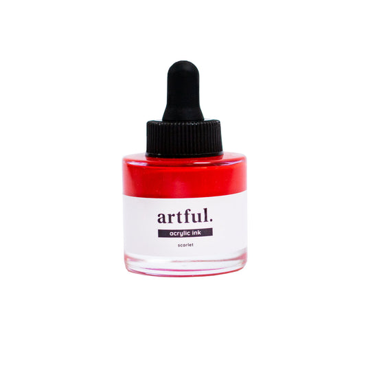 Scarlet Red Acrylic Ink 30ML