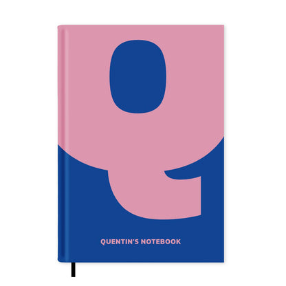 Q is For Personalised Notebook A5