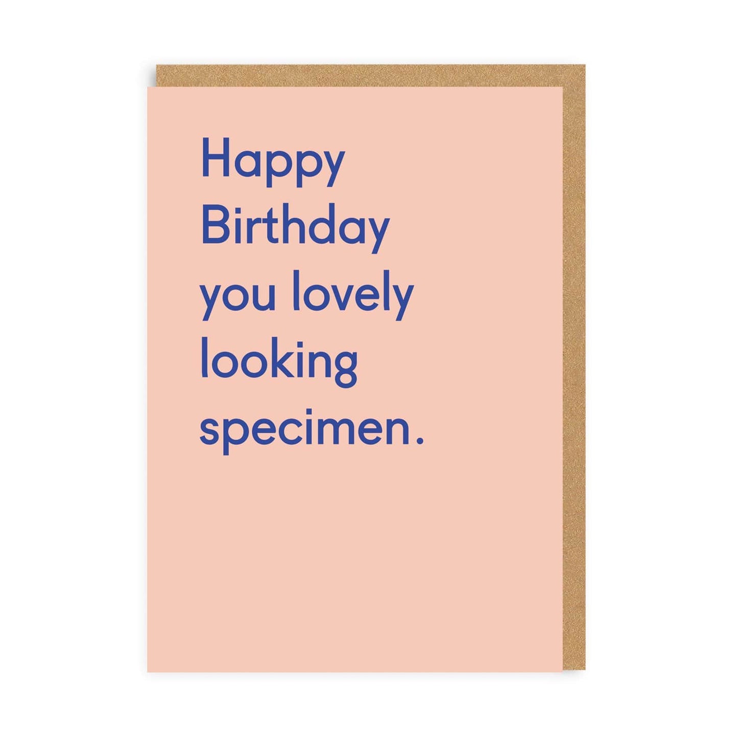 Lovely Looking Specimen Birthday Card